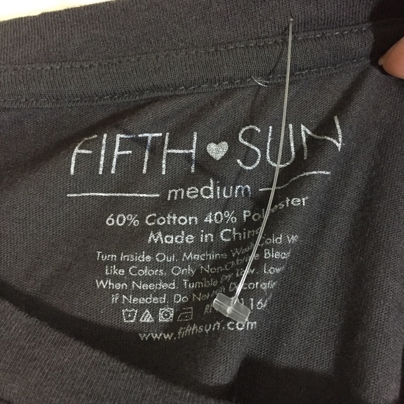 NWOT Dark Gray Hocus Pocus Orange Halloween Tee - Picture 6 of 6